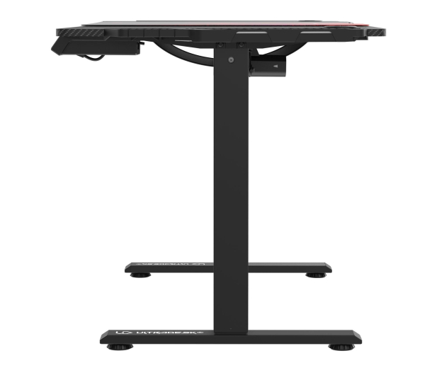 Ultradesk LEVEL V2 LED RGB (Czarno-Czerwone) (elektryczna regulacja) UDESK-LVALED-RD - 1191846 - zdjęcie 5